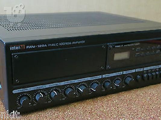 PoulaTo: MIXER AMPLIFIER, 120W - PAM-120A - INTER M (6 mic)